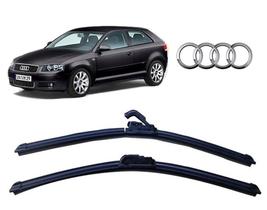 Par de Palhetas para Limpador de Parabrisa Dianteiro Audi A3 1996 ate 2006