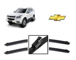 Par De Palhetas para Limpador de Parabrisa Dianteiro Chevrolet Trailblazer ano 2012 em Diante