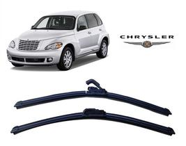 Par de Palhetas para Limpador de Parabrisa Dianteiro Chrysler Pt Cruiser