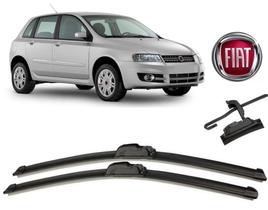 Par De Palhetas para Limpador De Parabrisa Dianteiro Fiat Stilo ano 2002 ate 2011 Par De Palhetas para Limpador De Parabrisa Dianteiro Fiat Stilo ano 2002 ate 2011