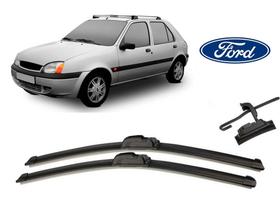 Par de Palhetas para Limpador de Parabrisa Dianteiro Ford Fiesta Antigo modelo Street