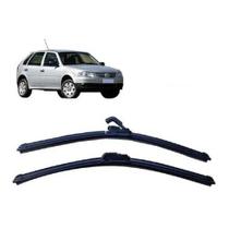 Par de Palhetas para Limpador de Parabrisa Dianteiro Gol G4 2005 2006 2007 2008 2009 2010 2011 2012