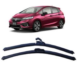 Par De Palhetas para Limpador De Parabrisa Dianteiro Honda Fit 2015 2016 2017