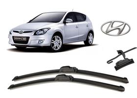 Par de Palhetas para Limpador de Parabrisa Dianteiro Hyundai I30 2008 2009 2010 2011 2012