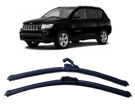 Par De Palhetas para Limpador De Parabrisa Dianteiro Jeep Compass 2012 2013 2014 2015 2016