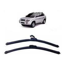 Par de Palhetas para Limpador de Parabrisa Dianteiro para Hyundai Tucson 2005 2006 2007 2008 2009 2010 2011 2012 2013 20
