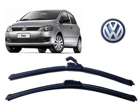 Par de Palhetas para Limpador de Parabrisa Dianteiro Volkswagen Fox 2003 ate 2012