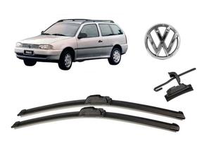 Par de Palhetas para Limpador de Parabrisa Dianteiro Volkswagen Parati G2