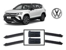 Par de Palhetas Para Limpador De Parabrisa Dianteiro Volkswagen Taos 2022 2023 Par de Palhetas Para Limpador De Parabrisa Dianteiro Volkswagen Taos 2022 2023