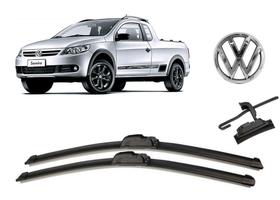 Par De Palhetas para Parabrisa Dianteiro Volkswagen Saveiro G5 2010 2011 2012 Par De Palhetas para Parabrisa Dianteiro Volkswagen Saveiro G5 2010 2011 2012