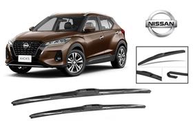 Par De Palhetas Parabrisa Dianteiro Modelo Original para Nissan Kicks 2016 A 2024 Par De Palhetas Parabrisa Dianteiro Modelo Original para Nissan Kicks 2016 A 2024