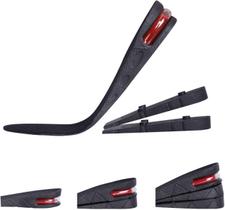 Par de Palmilha de Elevação Salto Interno Fique Maior Em 7 Cm Aumento De Altura