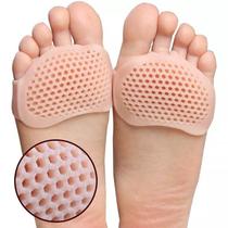 Par de Palmilha Silicone Antipé Antepé - Anti Calos na Planta dos Pés
