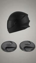 Par De Parafusos Fixadores Para Viseira De Capacete Par De Parafusos Fixadores Para Viseira De Capacete