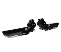 Par de pedaleira descanso apoio p/ pé pedal p/ protetor motor ferro dianteiro Par de pedaleira descanso apoio p/ pé pedal p/ protetor motor ferro dianteiro