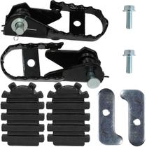 Par de pedaleira dianteira completa NXR125 NXR150 NXR160 Bros XRE300 NX400 XR200 NX200 Sahara Tornado CRF230 CRF250F Par de pedaleira dianteira completa NXR125 NXR150 NXR160 Bros XRE300 NX400 XR200 NX200 Sahara Tornado CRF230 CRF250F