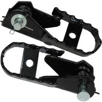 Par de pedaleira dianteira completa NXR125 NXR150 NXR160 Bros XRE300 NX400 XR200 NX200 Sahara Tornado CRF230 CRF250F Par de pedaleira dianteira completa NXR125 NXR150 NXR160 Bros XRE300 NX400 XR200 NX200 Sahara Tornado CRF230 CRF250F