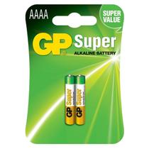 Par De Pilha Gp Aaaa 4a 1,5v Super Alcalina Gp25a-2u2 - GP Batteries