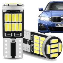 Par De Pingo T10 Lâmpada Super Led Canbus Efeito Xenon 6500k