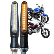 Par De Pisca Led Esportivo Slim Sequencial Para Cbx 250 Twister Da Xre 300 Pra Titan 150 Ybr 125