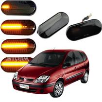 Par de Pisca Sequencial Seta Dinâmica Renault Scenic luz led sinal repetidor lâmpada Authentique 2.0 Rxe Sportway Rt 1.6 16v Alizé Privilège