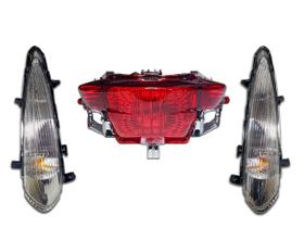 Par De Pisca Seta Sinaleira Dianteira E Lanterna Traseira Honda Biz 100 / 110 2011 2012 2013 2014 2015 2016 2017 Par De Pisca Seta Sinaleira Dianteira E Lanterna Traseira Honda Biz 100 / 110 2011 2012 2013 2014 2015 2016 2017