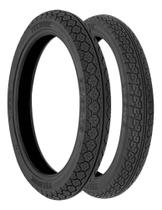 Par de pneu 90/90-18 com 2,75-18 tiger Technic c/cãmara Honda CG 150 / 160 Honda Fan Honda Cargo