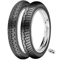 Par de Pneu Para Moto Winner 90/90-18 Traseiro e 80/100-18 Dianteiro Maggion Para Uso Sem Câmara + 2 Válvulas de Brinde Par de Pneu Para Moto Winner 90/90-18 Traseiro e 80/100-18 Dianteiro Maggion Para Uso Sem Câmara + 2 Válvulas de Brinde