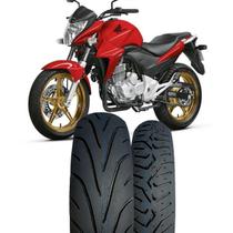 Par de Pneu Sport Cb300 Fazer Tras 140/70-17 Diant 100-80-17