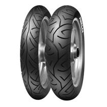 Par de pneus Fazer 250 CbX 250 Twister 100/80-17 e 130/70-17 Pirelli Sport Demon