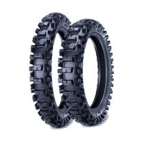 Par de Pneus Ira 80/100-21 + 100/100-18 X-it Bunker Crf 230 Par de Pneus Ira 80/100-21 + 100/100-18 X-it Bunker Crf 230