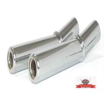 Par de ponteiras escapamento fusca com peneira e com grau