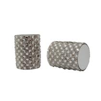 Par de Ponteiras para Varão de Cortina 28mm Grosso Cilindro