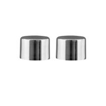 Par de Ponteiras Tampão para Varão de Cortina 28mm Alumínio