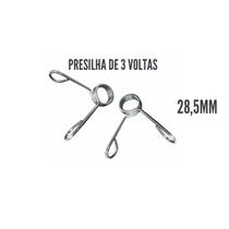 Par De Presilhas 28,5mm Para Barras Halteres Academia Musculação