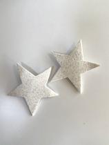 Par de Presilhas Estrela para Cabelo com Design em EVA Par de Presilhas Estrela para Cabelo com Design em EVA