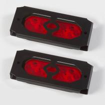 Par de Protetor Lanterna de Led - Carretinha Reboque - Aço