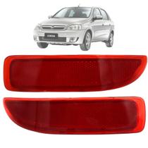 Par De Refletor Parachoque Traseiro Corsa Hatch 2003 2004 2005 2006 A 2012