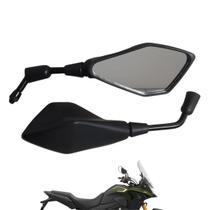 Par de Retrovisor Modelo Kawasaki Z400 Rebaixado Haste Curta ou Média Rosca Honda Par de Retrovisor Modelo Kawasaki Z400 Rebaixado Haste Curta ou Média Rosca Honda