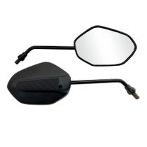 Par de Retrovisor Titan Fan Start 160 Ano 2016 a 2024/Fan 150 Ano 2014 a 2015/Fan 125 Ano 2013 a 2018