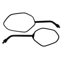 Par De Retrovisores Compativel Titan Fan 160 Honda Cg 2014 A 2018 Lente Cristal Clara