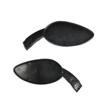 Par de Retrovisores Preto da Moto GP GTII Turbo Bandeirante