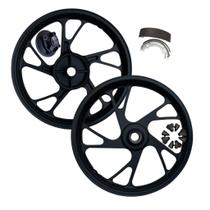 Par De Roda Cg 125 Pé de Galinha Preta Honda 2000 A 08 Fabreck Novas Par De Roda Cg 125 Pé de Galinha Preta Honda 2000 A 08 Fabreck Novas