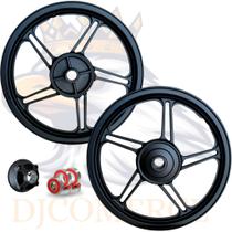 Par De Roda Liga Leve Tambor Cg 125 Titan 09/23 Ks/kse/fan Fabreck fabricação Nacional