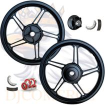 Par De Roda Liga Leve Tambor Cg 125 Titan 09/23 Ks/kse/fan Fabreck fabricação Nacional Par De Roda Liga Leve Tambor Cg 125 Titan 09/23 Ks/kse/fan Fabreck fabricação Nacional