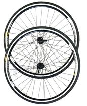 Par de Roda Speed +Par de Pneu 700x23 + Par de Câmara 700x23 Par de Roda Speed +Par de Pneu 700x23 + Par de Câmara 700x23