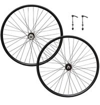 Par de rodas 29" para frieo a disco para roda livre 36 furos com blocagem preta