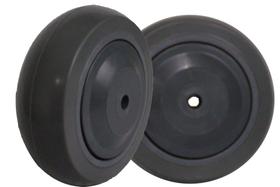 Par De Rodas 4' Pol BP P/ Carrinho De Supermercado, Rodizios. T4F516