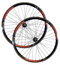 Par de Rodas Aro 26 Vzan VMaxx Preto c/ Cubos Rolamentados