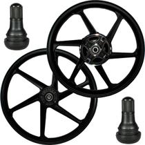 Par de rodas de alumínio liga leve freio a disco NXR160 Bros ESDD XRE190 com rolamentos e bico